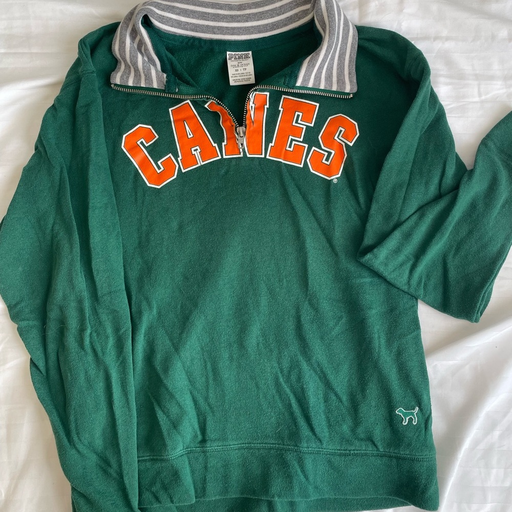 U Miami crewneck